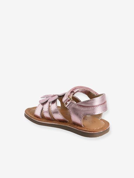 Mädchen Baby Klett-Sandalen - rosa - 4