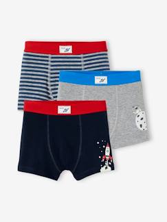 Jungenkleidung-Unterwäsche & Socken-3er-Pack Jungen Boxershorts Oeko-Tex