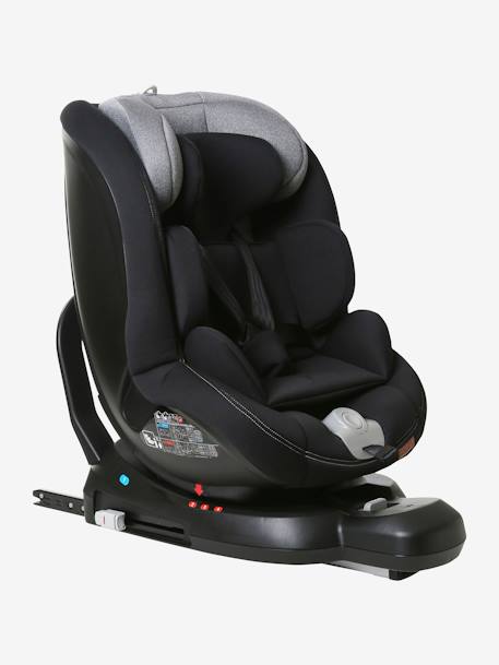 Drehbarer i-Size-Kindersitz SPIRO, 40-105 cm bzw. Gr. 0+/1 - pack schwarz - 3