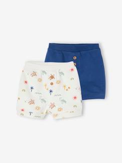 Günstige Mehrstück-Packungen-Babymode-Shorts-2er-Pack Baby Shorts