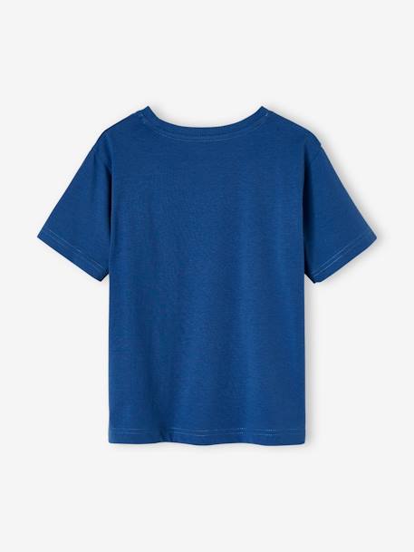 Jungen T-Shirt - blau+weiß - 3