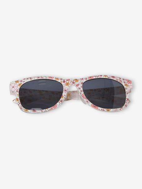 Mädchen Sonnenbrille, Blumenform - rosa - 4