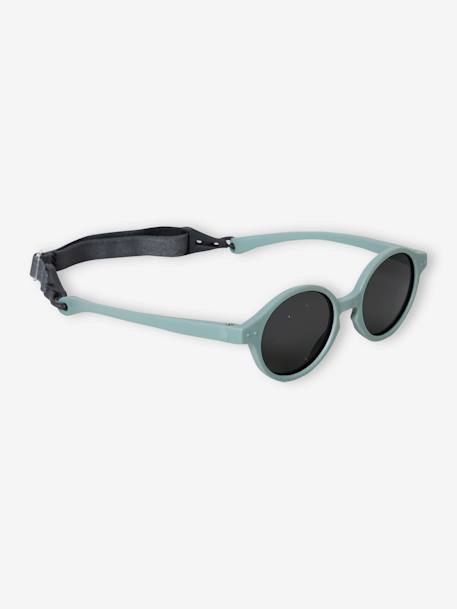 Baby Sonnenbrille mit Band - salbeigrün - 1