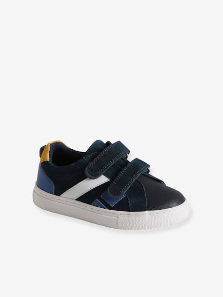 Jungen Klett-Sneakers, Anziehtrick - marine+set blau - 1