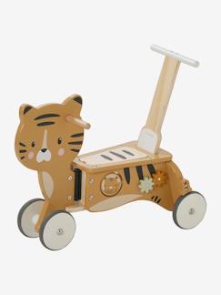 Spielzeug-Baby-Baby 2-in-1-Rutschfahrzeug/Lauflernwagen, Holz FSC®