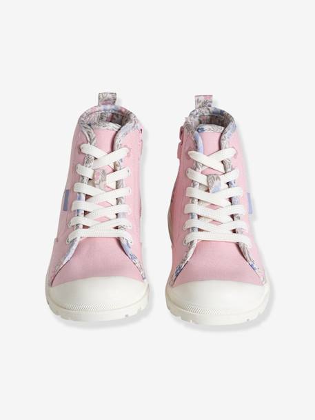 Kinder High-Sneakers mit Reißverschluss - rosa - 7