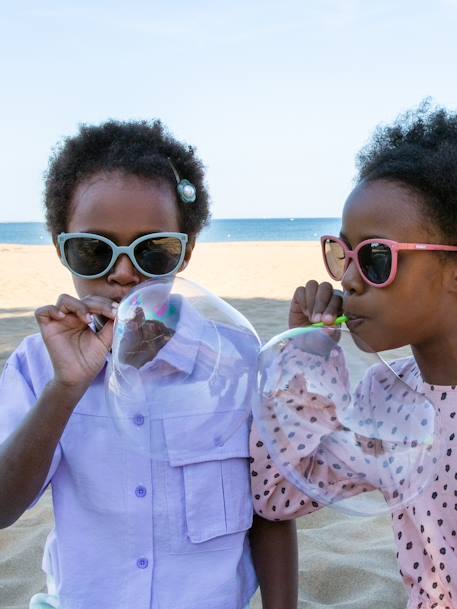 Kinder Sonnenbrille SUN BUZZ KI ET LA - khaki+neonrot+rosa - 5