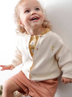 Babymode-Pullover, Strickjacken & Sweatshirts-Strickjacken-Mädchen Baby Strickjacke Oeko-Tex