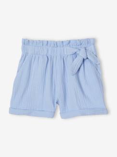 Mädchen Paperbag-Shorts, Musselin -  - [numero-image]