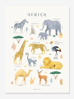 -Kinderzimmer Poster LIVING EARTH Afrika LILIPINSO