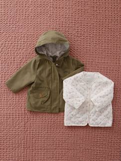 Babymode-3-in-1 Baby Jacke mit Recyclingmaterial