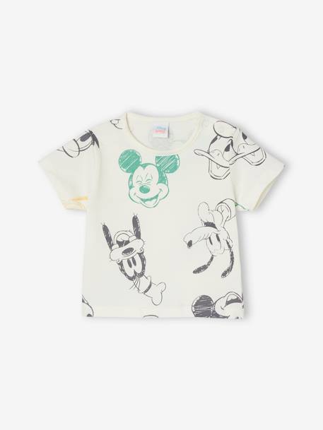 Baby-Set: T-Shirt & Shorts Disney MICKY MAUS - grün bedruckt - 2