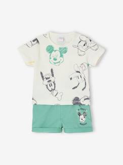 Baby-Set: T-Shirt & Shorts Disney MICKY MAUS -  - [numero-image]