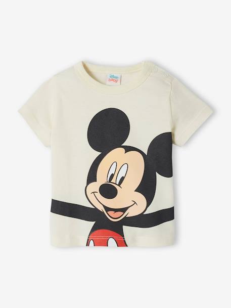 Jungen Baby T-Shirt Disney MICKY MAUS - wollweiß - 1