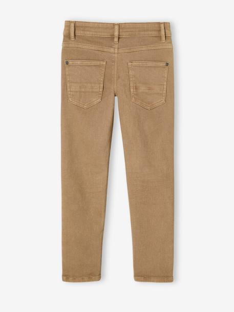 Jungen Slim-Fit-Hose, Hüftweite REGULAR - beige+dunkelblau+graugrün+hellblau+khaki+schokolade - 5