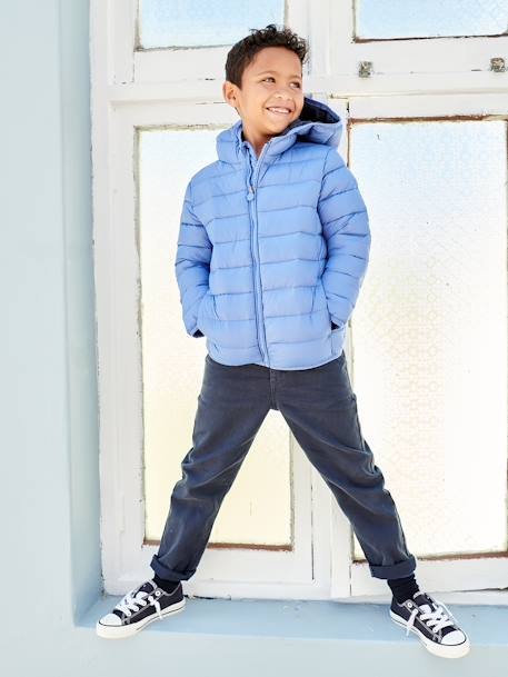 Jungen Light-Steppjacke mit Wattierung aus Recycling-Polyester - blau+grün+karamell+khaki+marine+petrol - 2