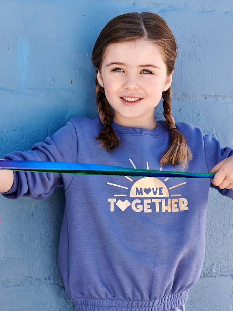 Mädchen Sport-Sweatshirt SUNRISE - blau - 2