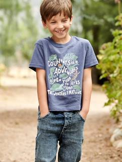 Jungenkleidung-Shirts, Poloshirts & Rollkragenpullover-Shirts-Jungen T-Shirt mit Tiermotiv
