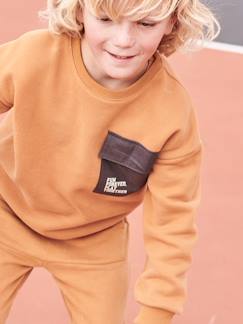 -Jungen Sport-Sweatshirt mit Tasche