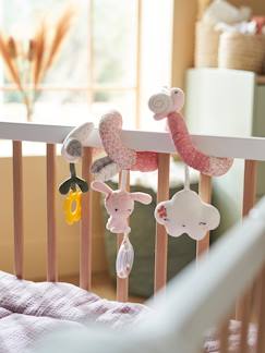 Spielzeug-Baby-Kuscheltiere & Stofftiere-Activity-Spirale ROSA WELT
