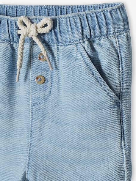 Baby Jeans aus Light-Denim - bleached+dunkelblau - 5