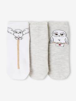Maedchenkleidung-Unterwäsche, Socken, Strumpfhosen-3er-Pack Kinder Socken HARRY POTTER