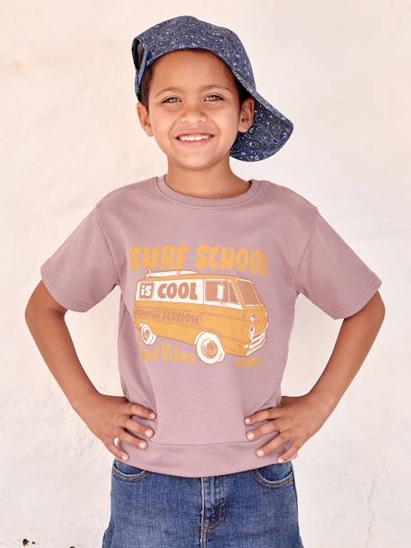 Jungen T-Shirt, Van-Print - violett - 1