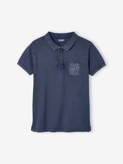 Jungenkleidung-Shirts, Poloshirts & Rollkragenpullover-Jungen Poloshirt mit Stickerei