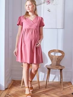 Kurzes Kleid für Schwangerschaft und Stillzeit -  - [numero-image]
