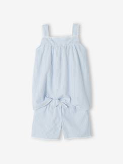 Maedchenkleidung-Kurzer Mädchen Schlafanzug