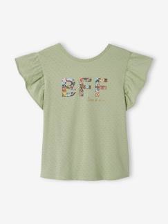 Mädchen T-Shirt mit Volantärmeln -  - [numero-image]