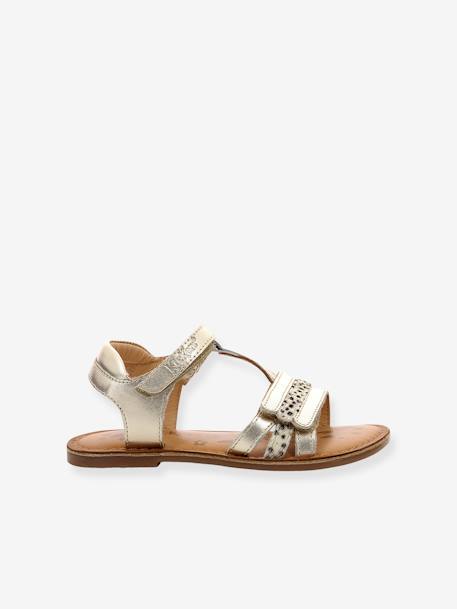 Mädchen Sandalen DIAMANTO DIVA KICKERS - gold+weiß silber - 1