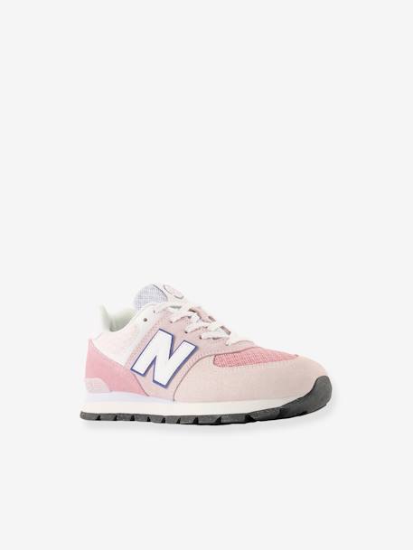 Kinder Schnür-Sneakers GC574D/PV574D NEW BALANCE - rosa+tinte - 1