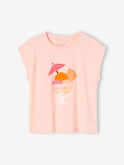 -Mädchen T-Shirt, Sommer-Print