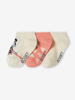 Maedchenkleidung-Unterwäsche, Socken, Strumpfhosen-3er-Pack Kinder Socken Disney MINNIE MAUS