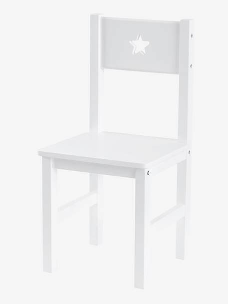 Kinderstuhl SIRIUS, Sitzhöhe 30 cm - grau+weiß - 6