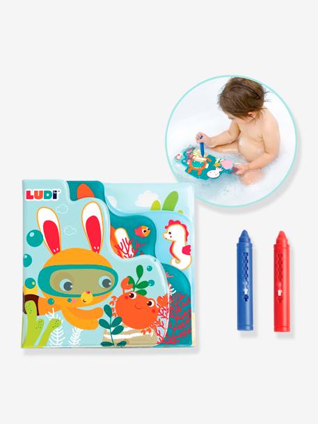 Baby Badewannen-Buch zum Ausmalen LUDI - mehrfarbig - 2