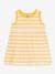 Mädchen Baby Kleid PETIT BATEAU, Bio-Baumwolle - beige - 1