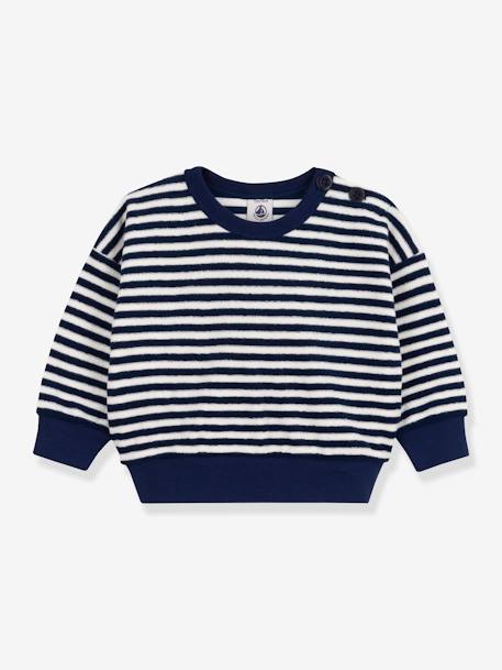 Baby Sweatshirt PETIT BATEAU - blau - 1