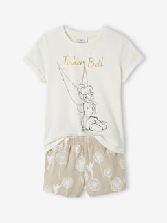 Maedchenkleidung-Kurzer Mädchen Schlafanzug Disney TINKER BELL