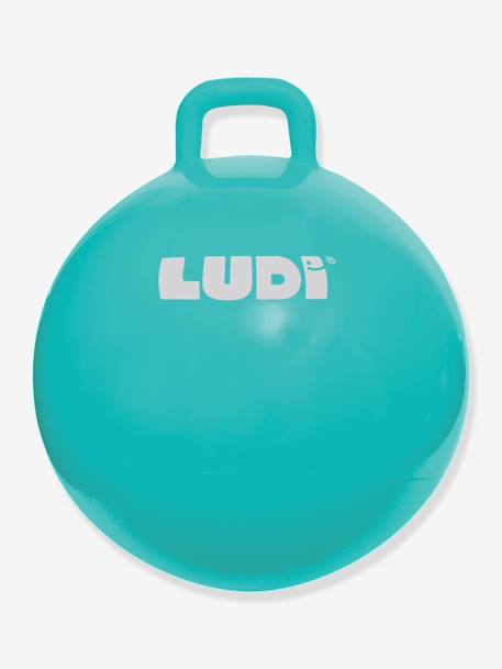 Kinder XXL-Hüpfball LUDI - blau+rot - 1