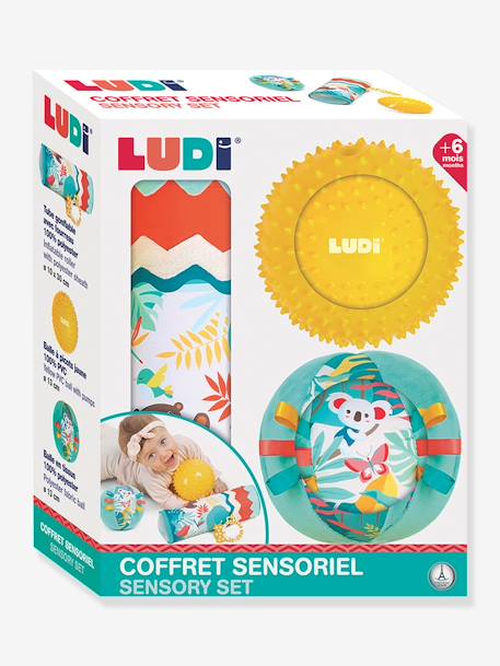 Baby Sensorikspielzeug im Set LUDI - mehrfarbig - 4