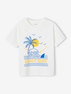 Jungenkleidung-Shirts, Poloshirts & Rollkragenpullover-Jungen T-Shirt, Reliefprint