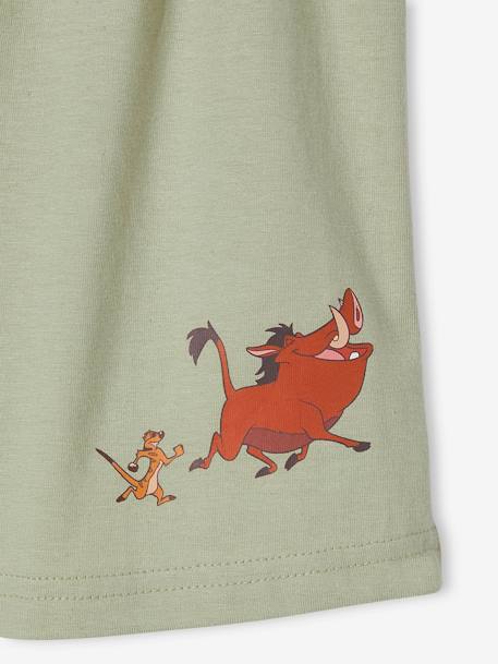 Kurzer Kinder Schlafanzug Disney Animals - grün - 5