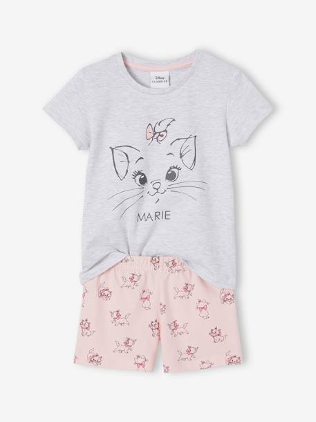 Kurzer Mädchen Schlafanzug Disney Animals - rosa bedruckt - 1