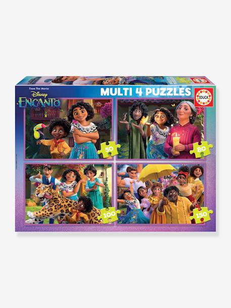 4er-Set Kinder Puzzles DISNEY ENCANTO EDUCA, 50-150 Teile - mehrfarbig - 1