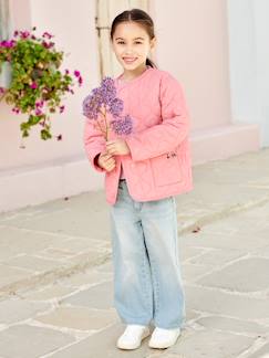 Maedchenkleidung-Mädchen Steppjacke mit Recyclingmaterial