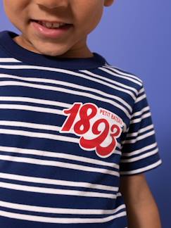 Jungenkleidung-Jungen T-Shirt PETIT BATEAU, Bio-Baumwolle
