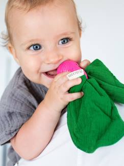 Spielzeug-Baby-Tasten & Greifen-Baby Beißspielzeug und Schmusetuch RAMONA RADIESCHEN OLI & CAROL