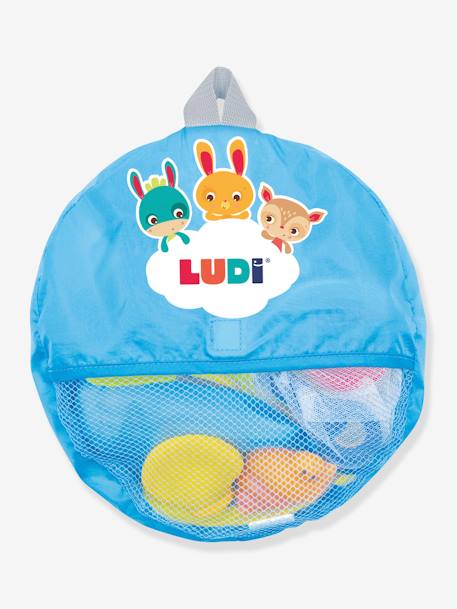 Baby Pop-up-Planschbecken mit Sandspielzeug LUDI - blau - 3